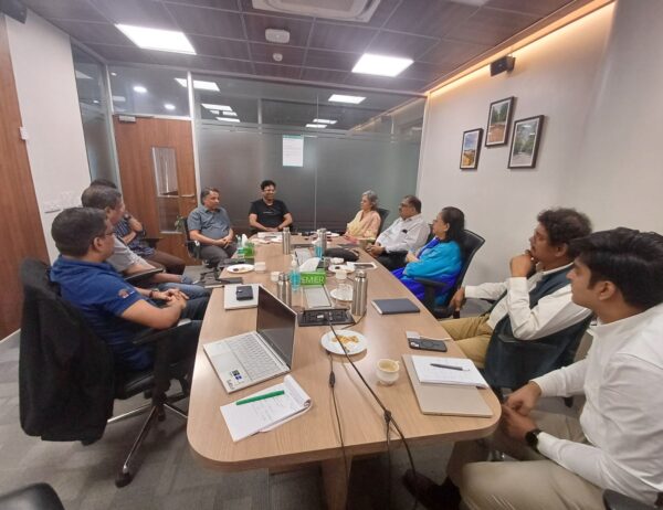 IIPH Facuty and IIIT Faculty at IIIT Hyderabad campus